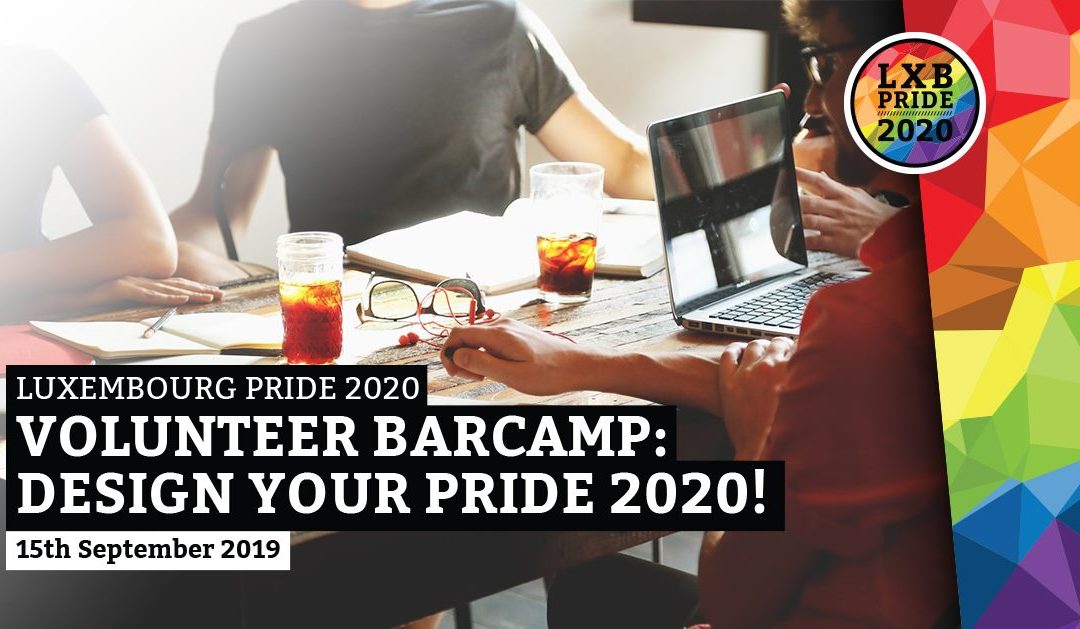 1. Volontär Barcamp fir den LXB Pride 2020