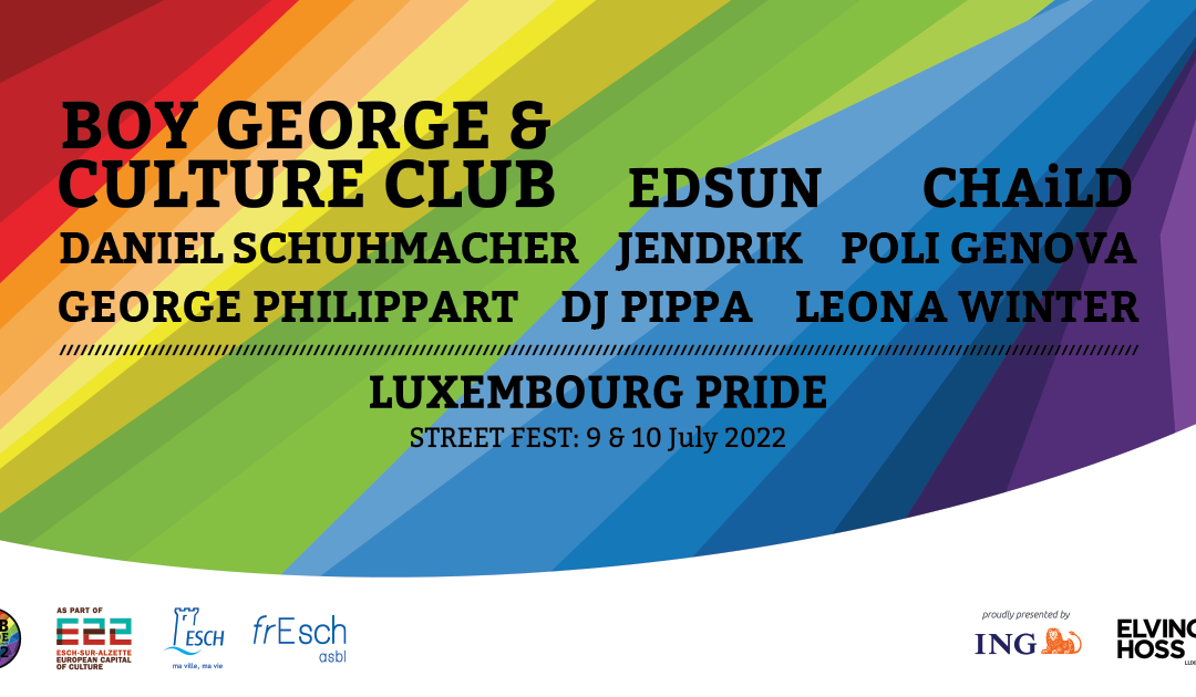 Pressekonferenz: Präsentation des Programmes der Luxembourg Pride Week 2022