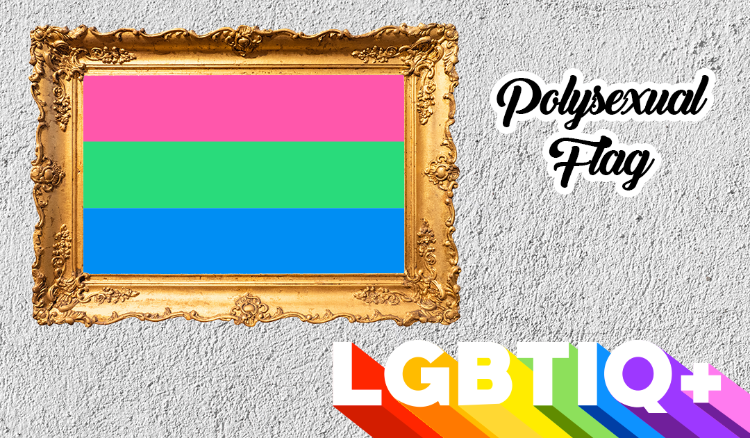Pride Month: die Polysexuelle Fahne